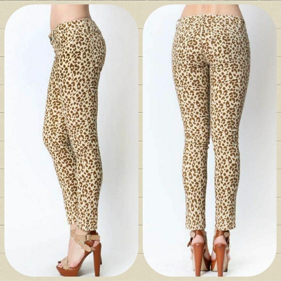 Pants - Leopard Denim pant